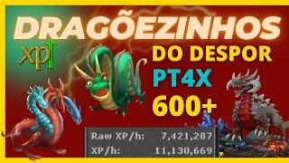 HUNT PT4X DRAGAOZINHOS DO DESPOR  600+ Nimmersatt's Breeding Ground - TIBIA