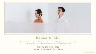 The Wedding of Bella & Izki