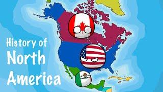 Countryballs - History of North America