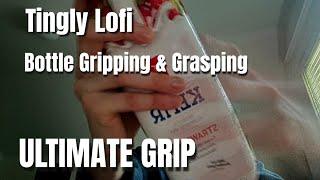 Gripping Kefir Bottle Only ASMR | lofi tingly, no talking | Actual Gripping / Grasping