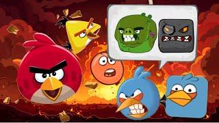 Red Ball Heroes Vs Bad Piggies Cubes Animated and Gameplay 2024