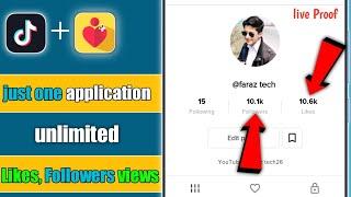 best app to get free tiktok followers and likes 2023 | TikTok likes followers views kaisa barhadya