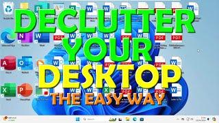  Declutter Your Desktop The Easy Way! 