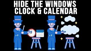 How to Hide the Date & Time in Windows 11 (2 methods)