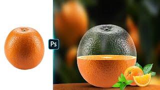 How to make an object transparent in Photoshop || Transparency Effect