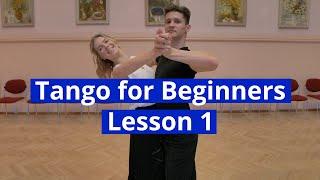 Tango for Beginners Lesson 1 | Walks, Progressive Link, Closed Promenade