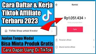 Cara Daftar Affiliate TikTok (TikTok Shop Creator) - Cara Menghasilkan Uang Dari Tiktok