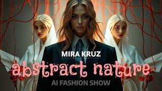 MIRA KRUZ - Ai Abstract Nature Fashion Show · 抽象的な自然のファッション ショー · DEC2024      