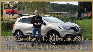 2016 Renault Kadjar 1 5 dCi Dynamique S Nav Euro 6 5dr SG16JZH | Review and Test Drive