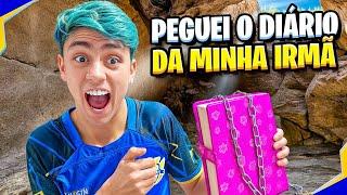 ENCONTREI O DIARIO SECRETO DA MINHA IRMÃ!