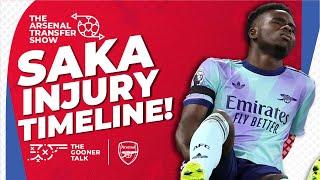 The Arsenal Transfer Show EP536: Bukayo Saka Injury, Chelsea Drop, Liverpool Smash Spurs