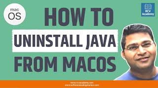 Uninstalling Java from MAC - Remove Java from MacOS