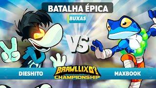 Dieshito Vs. MaxB00k - X1 Lixo S2 #9 (Brawlhalla)