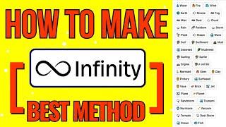 How to Make Infinity in Infinity Craft Neal.fun (Infinite Craft l Infinite Craft Speedrun)