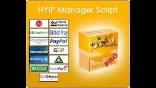 Goldcoder Script pro 2018 Updated | Make Hyip Website Easily | hyip Earn $1000 USD Daily