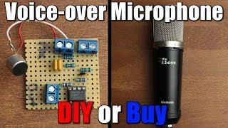 Voice-over Microphone || DIY or Buy
