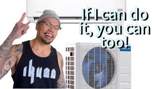 Idiot installs Mr Cool AC unit