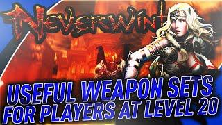 Weapons Sets to USE to PROGRESS through Campaigns at Level 20 in Neverwinter