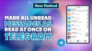How to Mark All Unread Messages As Read At Once on Telegram  |  Skill Wave