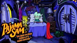 Pajama Sam: No Need to Hide When It's Dark Outside (First Creepy/Comfy Game!)