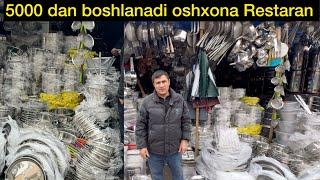 5000 dan Oshxona restaran kafe uchun 1000 xil idishlar chinni bozor