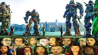 TRANSFORMERS 4 Full Movie Reaction Mashup #movie #reaction