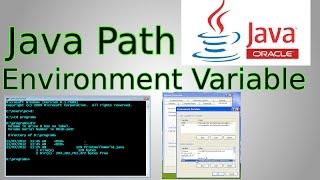 Java Set-up: Add Java to Path Environment Variable & Java Command Line