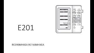 E201 Samsung Air source heat pump E201 Error RC090MHXEA RC160MHXEA