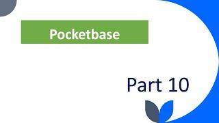 Understanding how to use Pocketbase - Part 10 - Back Reference