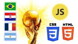 Fifa World Cup Qatar 2022 Matches and Standings Responsive Website With JavaScript HTML and CSS