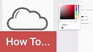 How to Create a Cloud Icon in Adobe XD