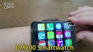 DM100 3GB 32GB Smart Watch 5MP Camera 2.86" inch screen Android VS LEMOF LEMT APPLLE Max