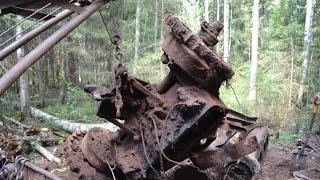 СПУСТИВШИСЬ В ОВРАГ МЫ ПОЖАЛЕЛИ ЧТО СВЯЗАЛИСЬ С ЭТОЙ НАХОДКОЙ! Коп металлолома