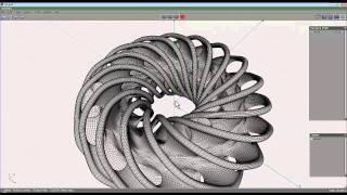 Wings 3D project - torus twist - by David Brinnen.