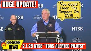  HUGE UPDATE! NTSB Reveals The TRAGIC Details Of DC Mid-Air Collision After Listening To Planes CVR