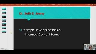 Sample IRB Applications and Informed Consent Forms (2 of 3)