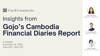 [Webinar] Insights from Gojo's Cambodia Financial Diaries Report