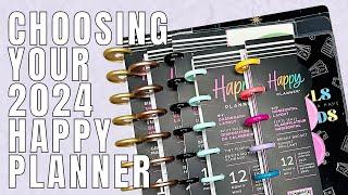 Choosing your 2024 Happy Planner | Overview of the Different Sizes and Layouts From Happy Planner