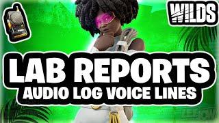 Fortnite Lab Report Doctor Slone Audio Log Voice lines "Part 2" (CH4-S3) 'v25.10'