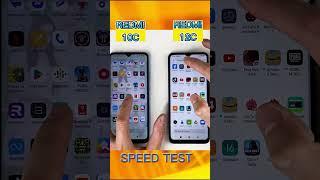 XIAOMI REDMI 12C Vs XIAOMI REDMI 10C Setting App  Speed Test ! #shorts #speedtest