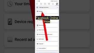 Online Hide Facebook #shorts #viral #shortvideo #facebook