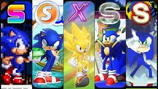 Evolution of Best Ranks in Sonic Games (2001-2022)