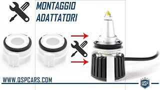 Montaggio Adattatori Portalampade H7 su Lampadina LED Quarzo QualitySpCars | Tutorial QSPCARS.COM