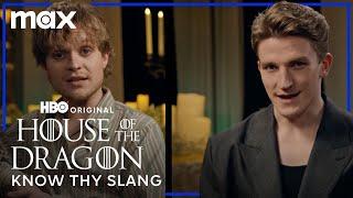 Ewan Mitchell & Tom Glynn-Carney Guess American Slang | House of the Dragon | Max