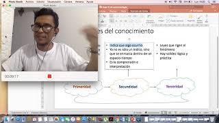 Epistemología clase virtual 1 Primeridad, secundidad, terceridad