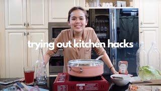 TESTING VIRAL KITCHEN HACKS ‍