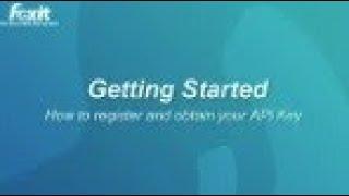 PDF SDK free | Getting Started with DevCloudAPI | Register | Foxit