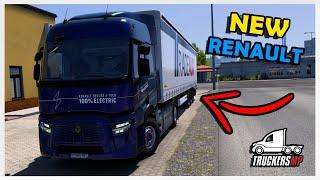 DRIVE FROM DUISBURG TO CALAIS (1% BATTERY) | TRUCKERSMP