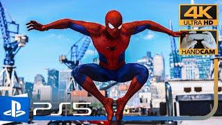 Spider Man  PS5 Gameplay + Controller Hand Cam | Marvel's Avengers  4K 60fps HDR