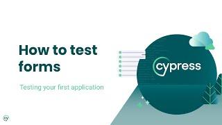 Testing your first application - Lesson 03 - Testing forms and custom Cypress commands